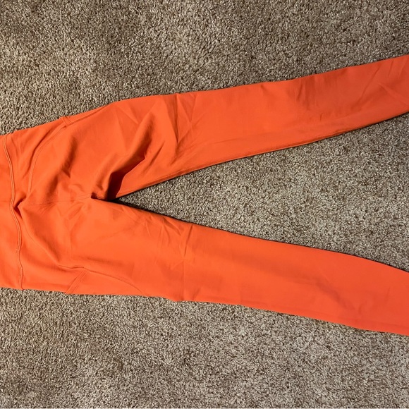 Coral Lululemon Leggings - Picture 3 of 3